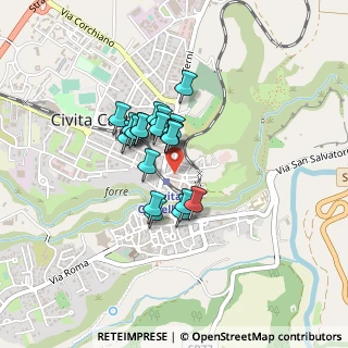 Mappa Via Carlo Alberto dalla Chiesa, 01033 Civita Castellana VT, Italia (0.2935)