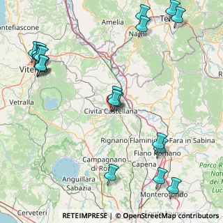 Mappa Via Carlo Alberto dalla Chiesa, 01033 Civita Castellana VT, Italia (23.822)