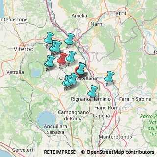 Mappa Via Carlo Alberto dalla Chiesa, 01033 Civita Castellana VT, Italia (10.43706)
