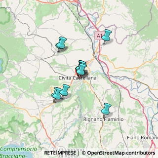 Mappa Via Carlo Alberto dalla Chiesa, 01033 Civita Castellana VT, Italia (4.97667)
