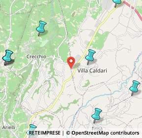Mappa Contrada Villa Mascitti, 66014 Crecchio CH, Italia (3.69091)