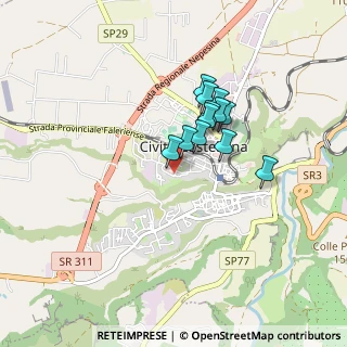 Mappa Via Rio Mozzo, 01033 Civita Castellana VT, Italia (0.64917)