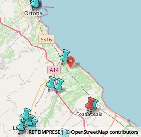 Mappa Contrada Foresta, 66038 San Vito Chietino CH, Italia (7.4795)