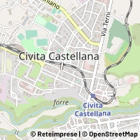 Mapa Civita Castellana
