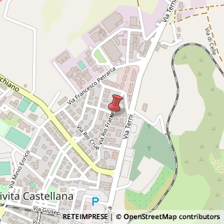 Mappa Via Rio Fratta, 48, 01033 Civita Castellana VT, Italia, 01033 Civita Castellana, Viterbo (Lazio)