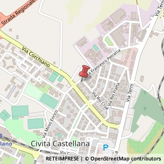 Mappa Via Rio Cru?, 17, 01033 Civita Castellana, Viterbo (Lazio)