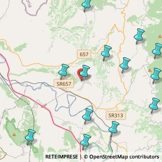 Mappa Via Circonvallazione, 02044 Forano RI, Italia (6.13846)