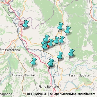 Mappa Via Circonvallazione, 02044 Forano RI, Italia (5.99389)