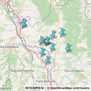 Mappa Via Circonvallazione, 02044 Forano RI, Italia (5.53182)