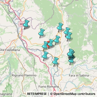 Mappa Via Circonvallazione, 02044 Forano RI, Italia (7.01188)
