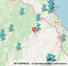 Mappa Contrada Caldari, 66026 Ortona CH, Italia (6.5365)