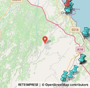 Mappa Contrada Caldari, 66026 Ortona CH, Italia (7.2855)