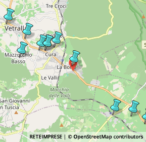 Mappa Via Cassia Botte, 01019 Vetralla VT, Italia (2.84)