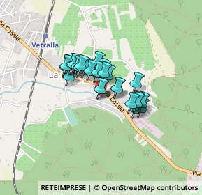 Mappa Via Cassia Botte, 01019 Vetralla VT, Italia (0.275)