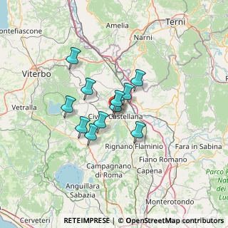 Mappa Piazza Sandro Pertini, 01033 Civita Castellana VT, Italia (9.72636)