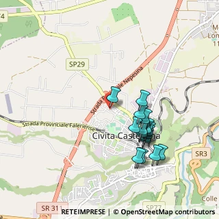 Mappa Via San Giovanni, 01033 Civita Castellana VT, Italia (0.96118)
