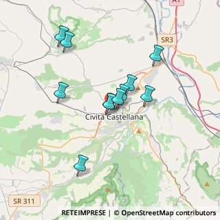 Mappa Piazza Sandro Pertini, 01033 Civita Castellana VT, Italia (3.17091)