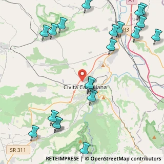 Mappa Via San Giovanni, 01033 Civita Castellana VT, Italia (6.288)