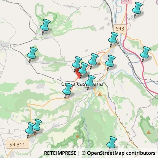 Mappa Via San Giovanni, 01033 Civita Castellana VT, Italia (5.09571)