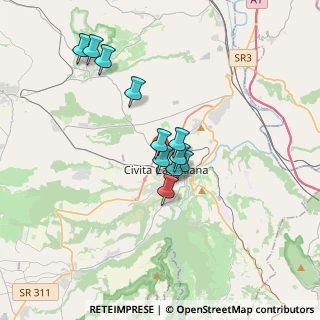 Mappa Via San Giovanni, 01033 Civita Castellana VT, Italia (2.87091)