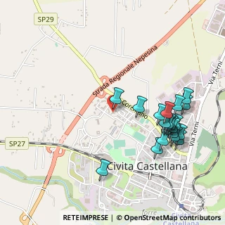 Mappa Via San Giovanni, 01033 Civita Castellana VT, Italia (0.58)