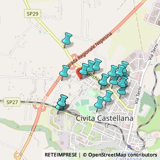 Mappa Piazza Sandro Pertini, 01033 Civita Castellana VT, Italia (0.437)