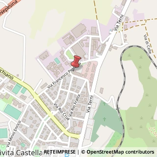 Mappa Via Francesco Petrarca, 40, 01033 Civita Castellana, Viterbo (Lazio)