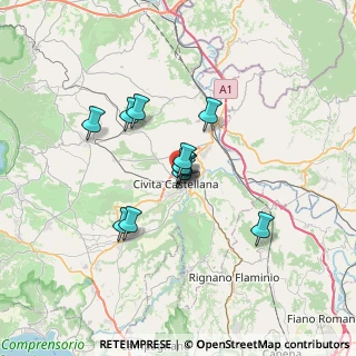 Mappa Via Giosuè Carducci, 01033 Civita Castellana VT, Italia (5.02333)