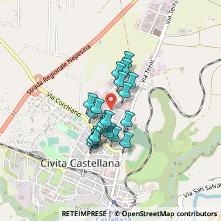 Mappa Via Giosuè Carducci, 01033 Civita Castellana VT, Italia (0.3185)