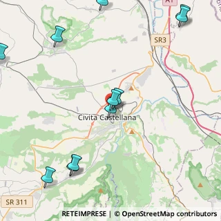 Mappa Via Giosuè Carducci, 01033 Civita Castellana VT, Italia (5.89273)