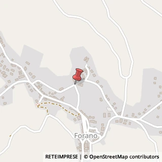Mappa Piazza Pozzolane, 5A, 02044 Forano, Rieti (Lazio)