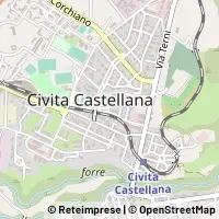 Hartă Civita Castellana