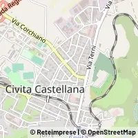 Map Civita Castellana