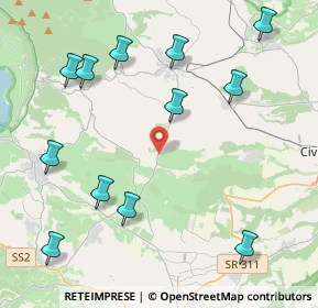 Mappa SP 36, 01032 Ronciglione VT (5.30833)