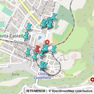 Mappa CC P.za Marcantoni, 01033 Civita Castellana VT, Italia (0.2145)