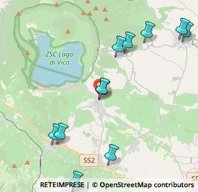 Mappa Via Testaccio di Sopra, 01037 Ronciglione VT, Italia (5.00727)