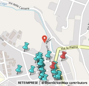Mappa Via Testaccio di Sopra, 01037 Ronciglione VT, Italia (0.16429)