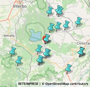 Mappa Via Testaccio di Sopra, 01037 Ronciglione VT, Italia (8.8395)