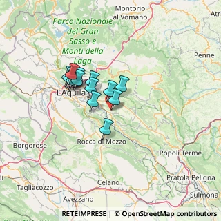 Mappa Via Cardamone, 67028 San Demetrio Ne' Vestini AQ, Italia (10.74733)
