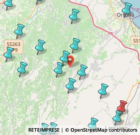 Mappa Via Piana, 66014 Crecchio CH, Italia (5.97263)