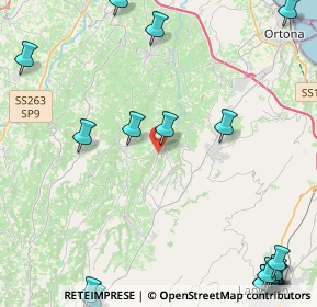 Mappa Via Piana, 66014 Crecchio CH, Italia (7.43)