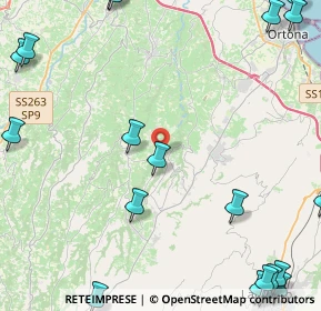 Mappa Via Piana, 66014 Crecchio CH, Italia (7.574)