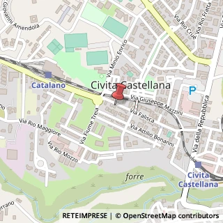Mappa Via Falisca, 83, 01033 Civita Castellana, Viterbo (Lazio)