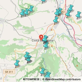 Mappa Via Rio Purgatorio, 01033 Civita Castellana VT, Italia (6.262)