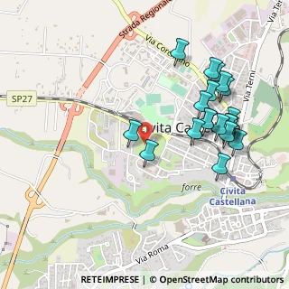 Mappa Via Rio Purgatorio, 01033 Civita Castellana VT, Italia (0.5465)