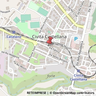 Mappa Via Falisca, 146, 01033 Civita Castellana, Viterbo (Lazio)