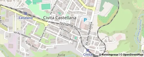 Mappa Civita Castellana