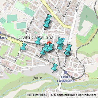 Mappa Via Silvio Pellico, 01033 Civita Castellana VT, Italia (0.1815)
