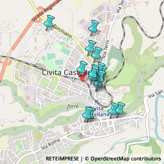Mappa Via Silvio Pellico, 01033 Civita Castellana VT, Italia (0.36529)