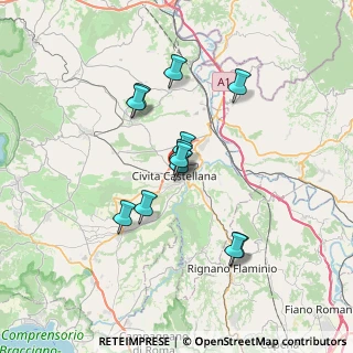 Mappa Via dei Ceramisti, 01033 Civita Castellana VT, Italia (5.96167)